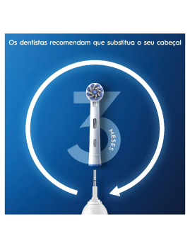 imagem de Recargas para Escova Dentes Elétrica Oral-B Sensitive Clean 6 Unidades4