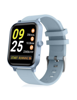 imagem grande de Smartwatch H10 com Monitor Cardíaco Tensão e de O2 no Sangue Azul Petróleo 7