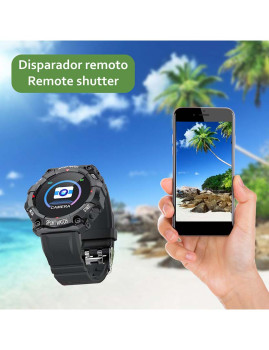 imagem grande de Smartwatch FD68 Bluetooth 4.0 Vermelho5