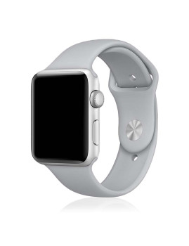 imagem grande de Bracelete de silicone para Apple Watch 38mm1