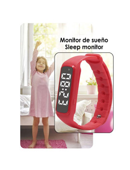 imagem de Smartband CD5 com termômetro pedômetro e monitor de sono Azul4