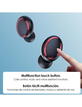 imagem de Auriculares TWS F9-281 Electroplate Bluetooth 5.0 com função powerbank.2