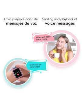 imagem de Smartwatch LT21 Rosa6