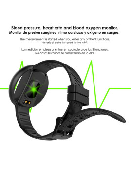 imagem grande de Smartband Multiesportiva E99 com Monitor de Frequência Cardíaca Rosa 3