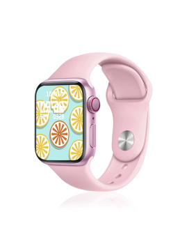imagem de Smartwatch X8 Max com marcador e chamadas Bluetooth Rosa 7
