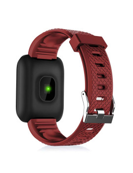 imagem de Smartband ID116 Bluetooth com monitor cardíaco Vermelho 6