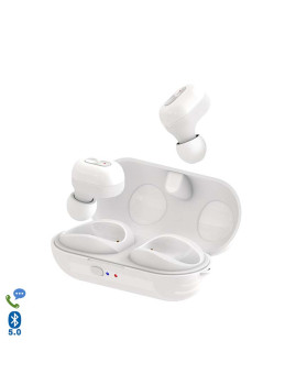 imagem de Auriculares Tws N9 Bluetooth 50 com Base de Carregamento 350Mah Branco 1