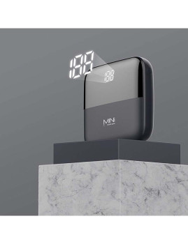 imagem de Mini Bateria Externa Portátil Powerbank 10.000mAh Preto3