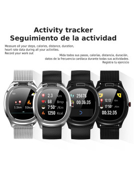 imagem de Smartband T01 com Medição de Temperatura Corporal Preto4