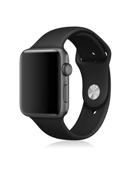 imagem de Bracelete Silicone Apple Watch 42MM/44MM Preto 1