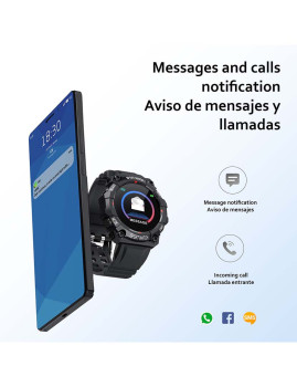 imagem de Smartwatch FD68 Bluetooth 4.0 Vermelho4