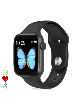 imagem de Smartwatch Multidesportivo T500 Plus com Monitor de Frequência Cardíaca Preto1