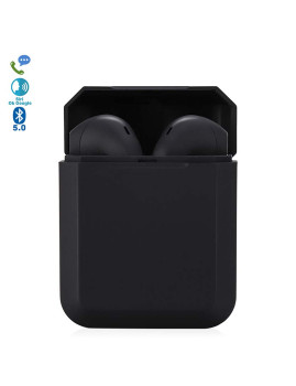 imagem de Auriculares Tws I2 Bluetooth 50 Touch com Base de Carregamento Preto 1