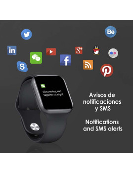 imagem de Smartwatch X8 Max com marcador e chamadas Bluetooth.5