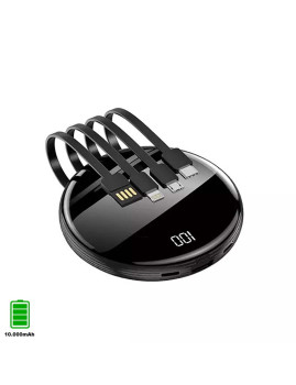 imagem de Bateria Externa powerbank de 10.000mAh Preto1