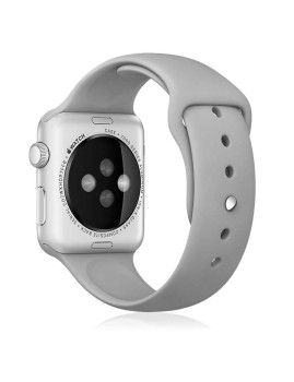 imagem de Bracelete Silicone Apple Watch 42MM/44MM Cinza cinza2