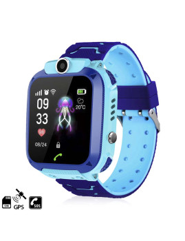 imagem de Smartwatch GPS localizador Q12 Azul1