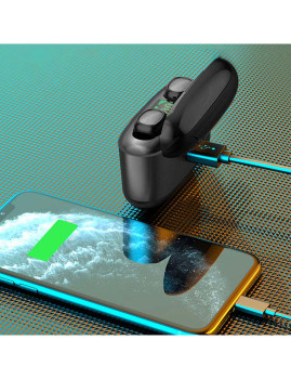 imagem de Auriculares TWS G5S Bluetooth 5.0 com função Powerbank.11