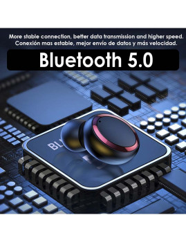 imagem grande de Auriculares TWS F9-281 Electroplate Bluetooth 5.0 com função powerbank.6