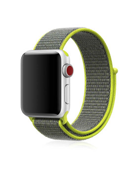imagem de Pulseira De Nylon Para Apple Watch 42Mm / 44Mm Verde1