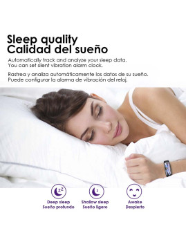 imagem de Smartband T118 com Medição de Temperatura Corporal4