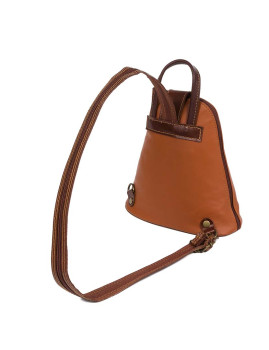 imagem de Mochila Carlotta Couro E Castanho3