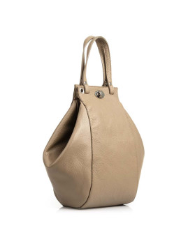 imagem de Bolsa de couro Cinzento2