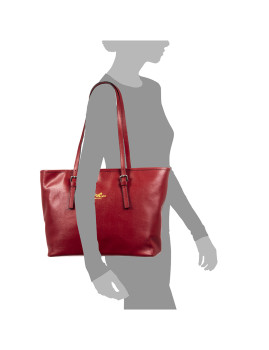 imagem de Mala Tote Casapulla Vermelho4