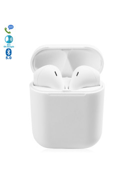 imagem de Dam D120 Tws Bluetooth 5.0 Touch Earbuds Branco1