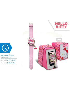 imagem grande de Relógio Analógico Mostrador Gravado Hello Kitty2