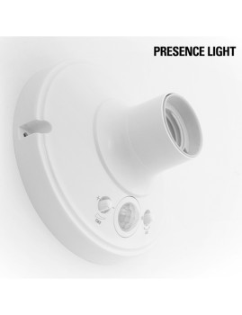 imagem grande de Casquilho com Sensor de Movimento Presence Light2