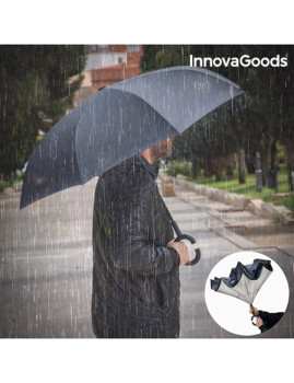 imagem grande de Guarda-chuva de Fecho Invertido InnovaGoods2