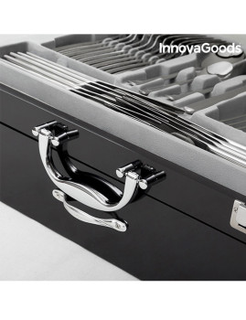 imagem de Talheres de Aço Inoxidável Cook D'Lux InnovaGoods (72 Peças)7