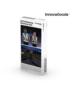 imagem grande de Colete Refletor com LED para Desportistas InnovaGoods 7