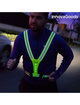 imagem de Colete Refletor com LED para Desportistas InnovaGoods 2