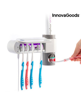 imagem de Esterilizador UV de Escovas de Dentes com Suporte e Dispensador de Pasta de Dentes Smiluv InnovaGoods3