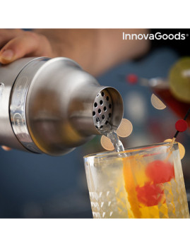 imagem grande de Shaker C/ Receitas de Cocktail Integradas Maxer InnovaGoods3