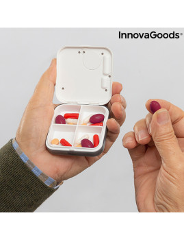 imagem grande de Caixa de Comprimidos Eletrónica Inteligente Pilly InnovaGoods3