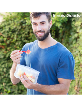 imagem grande de Conj. 10 Sacos Reutilizáveis para Alimentos Freco InnovaGoods3