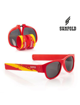 imagem de Óculos de Sol Enroláveis Sunfold Spain Red2