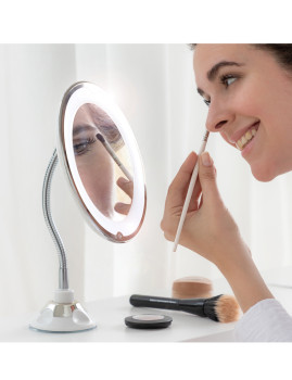 imagem grande de Espelho de Aumento LED com Braço Flexível e Ventosa Mizoom InnovaGoods2