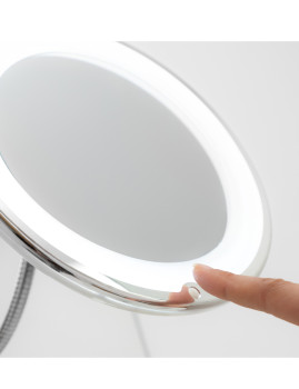 imagem grande de Espelho de Aumento LED com Braço Flexível e Ventosa Mizoom InnovaGoods4