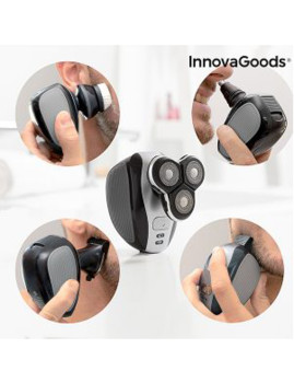 imagem de Máquina de Barbear Recarregável Ergonómica Multifunções 5 em 1 Shavestyler InnovaGoods10