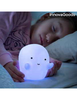 imagem grande de Lâmpada Fantasma LED Colorida Glowy InnovaGoods1