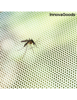 imagem de Rede Anti-Mosquitos Adesiva Recortável para Janelas Branco InnovaGoods2