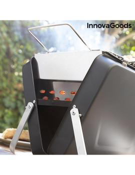 imagem de Mala Churrasqueira a Carvão Portátil e Dobrável Handy·q InnovaGoods5