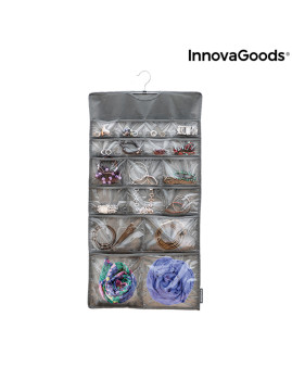 imagem de Organizador de Pendurar C/ Cabide P/ Jóias e Acessórios Bijette InnovaGoods (36 Bolsa)4