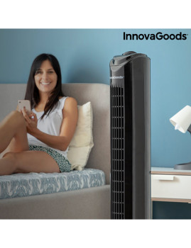 imagem de Ventilador Torre InnovaGoods 80 cm 50W Preto2