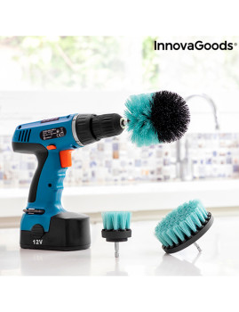 imagem de Conj. Escovas Limpeza P/ Berbequins Cyclean InnovaGoods 3pçs1