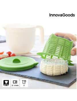 imagem de Molde P/ Fazer Queijo Fresco C/ Manual e Receitas Freashy InnovaGoods1
